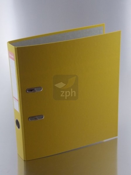 Ezel Proberen spectrum ORDNER PLASTIC A4 75 MM GEEL - ZPH verpakkingen